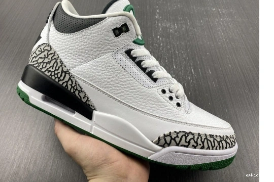 Rep EP Ducks Jordan 3 Oregon Retro White Crew Pit 594282233 594282233 0223